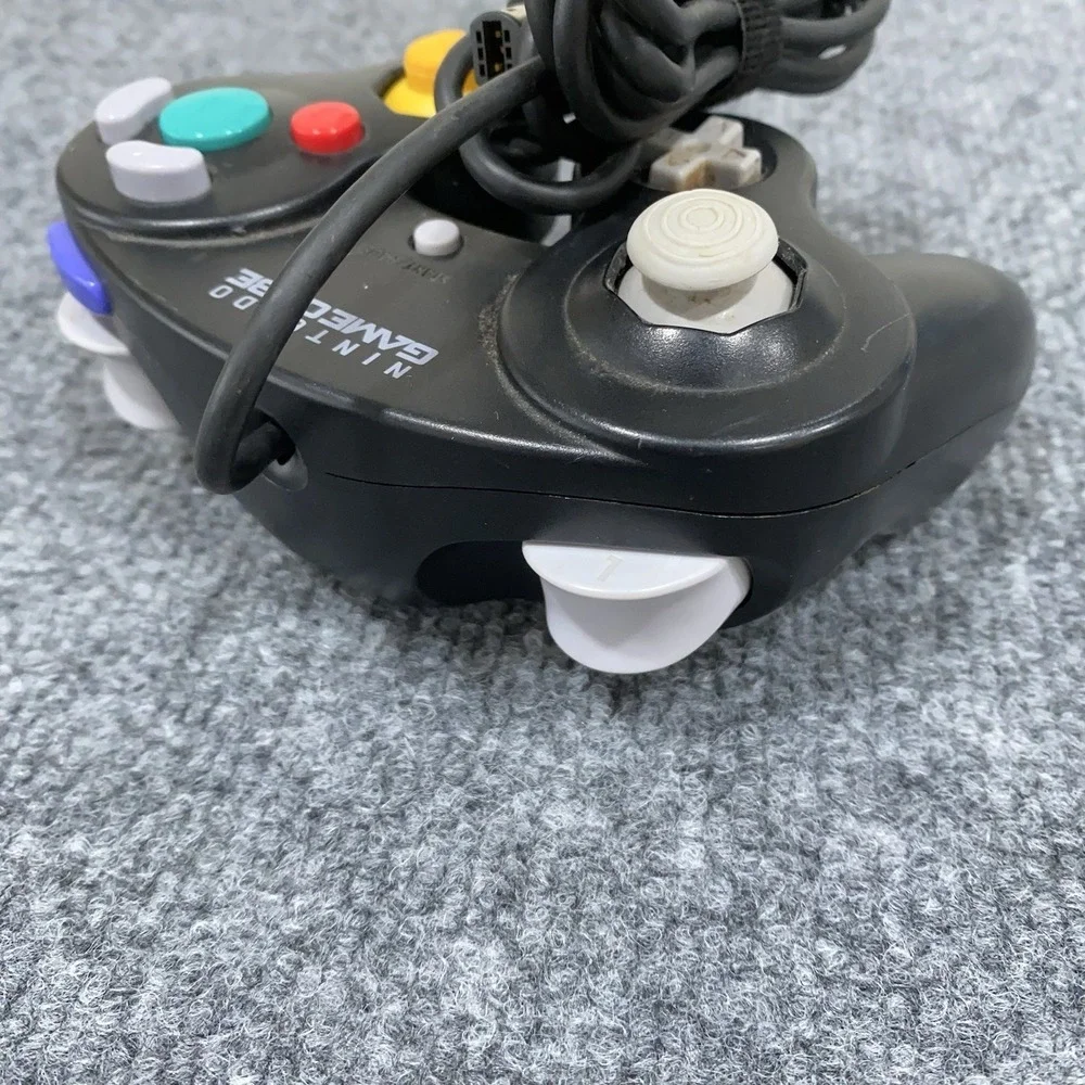 Nintendo GameCube‎ Controller (DOL-003) - Black Super Smash Bros Edition Corded